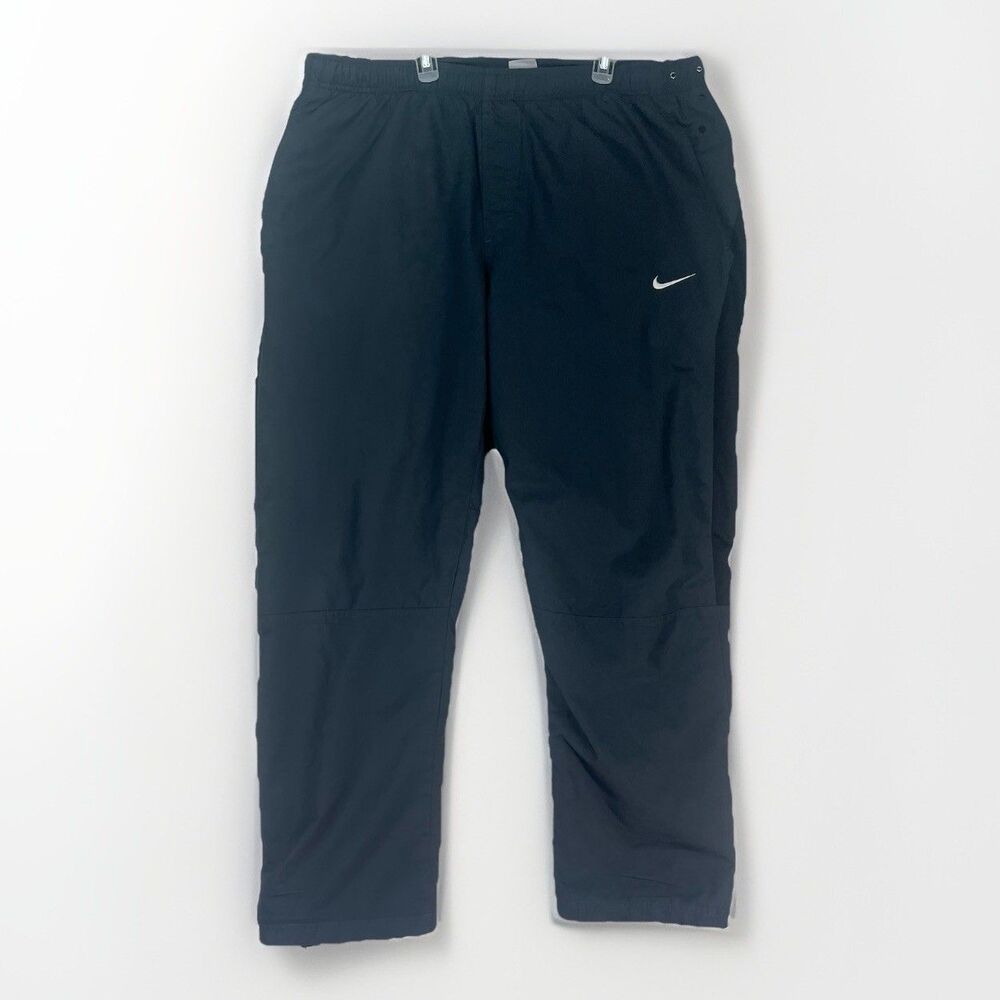 Large Nike Air Track Pants Lined With Pockets Y2K The Athletic Dept Orange Tag